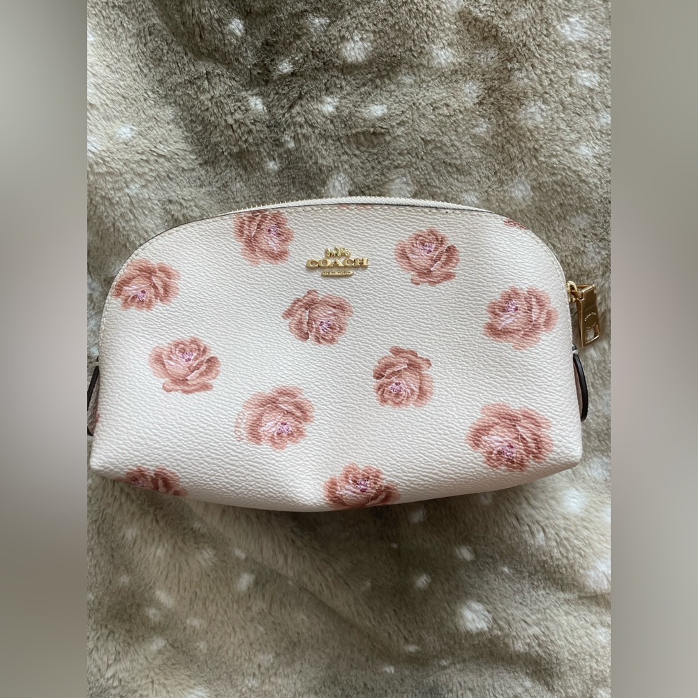 Coach cosmetic pouch
